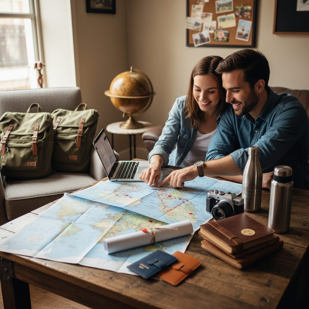 découvrez des idées de cadeaux inspirants pour les globe-trotteurs en duo, parfaits pour ravir un couple passionné de voyages et d'aventures.