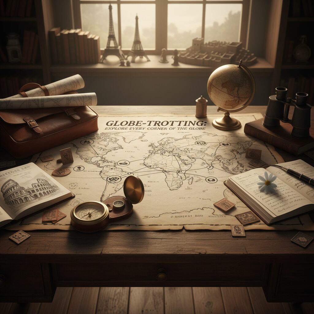Guide complet du plan du site et du blog Globe-Trotting : explorez chaque coin du globe