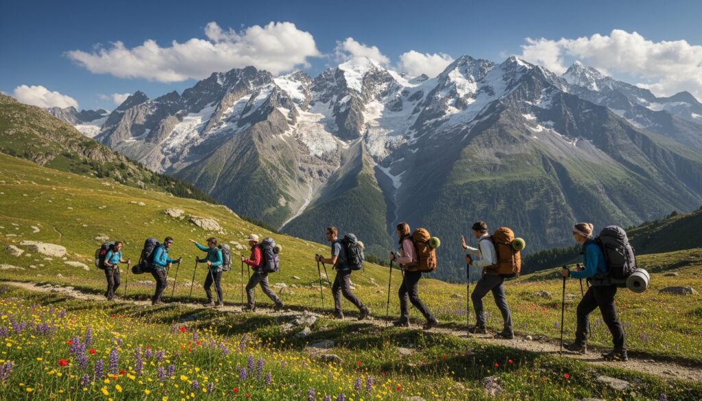 Aventure inoubliable : Explorer le légendaire Trek du Tour du Mont Blanc (TMB