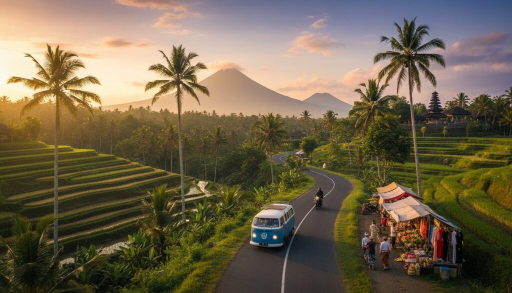 découvrez notre aventure complète de 3 semaines en road trip à bali, avec itinéraires, conseils et découvertes pour un voyage inoubliable.