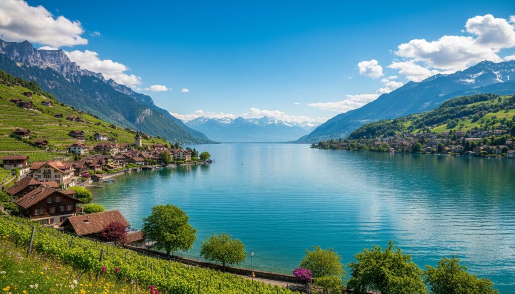 Le Lac Léman : un joyau naturel partagé entre la France et la Suisse